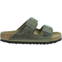 Klapki BIRKENSTOCK Arizona Oiled Leather Unisex 1027022 Khaki 3
