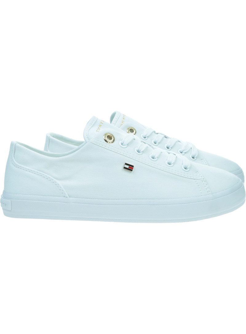 Tenisówki TOMMY HILFIGER Th Foxing Sneaker Canvas FW0FW09170 YBS