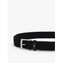 Czarny Elastyczny Pasek TOMMY HILFIGER AM0AM13824 BDS 2