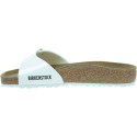 Klapki BIRKENSTOCK Madrid Birko-Flor Patent White 1005309 4