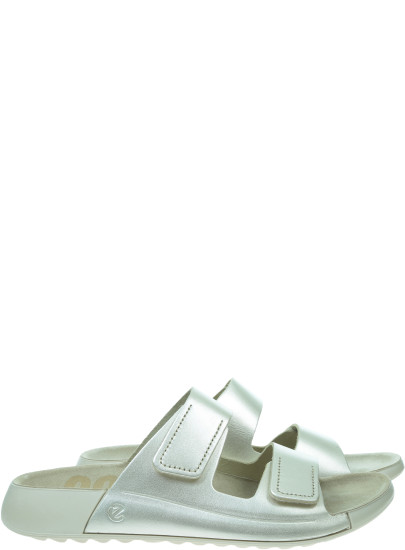 Złote Klapki ECCO Cozmo...