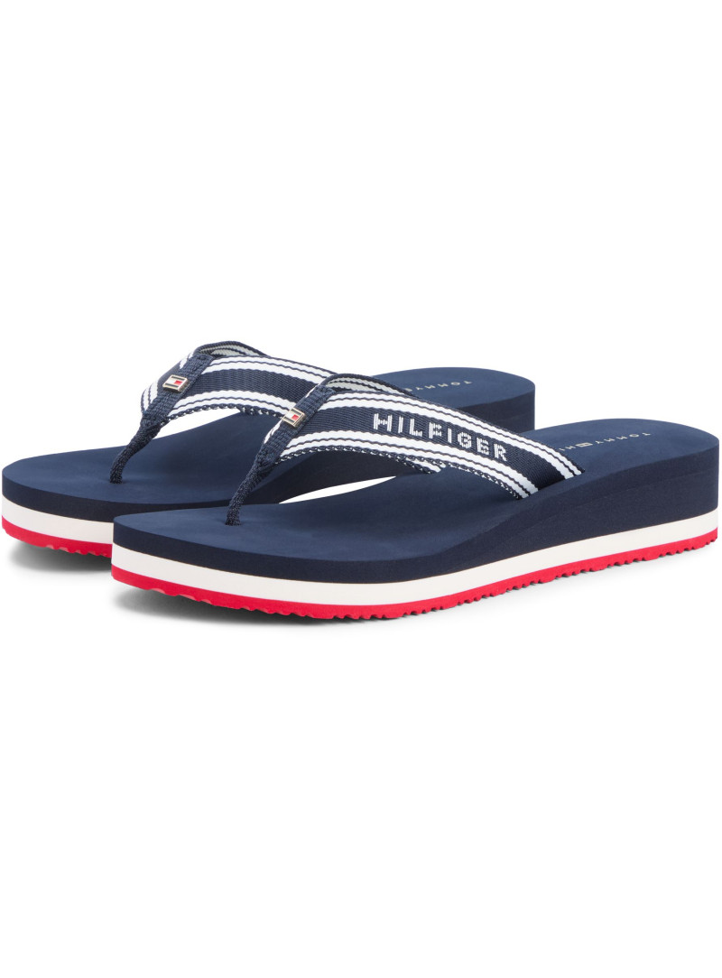 Japonki TOMMY HILFIGER Th Corp Mid Wedge FW0FW09195 0GY