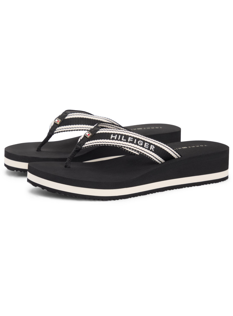 Japonki TOMMY HILFIGER Th Corp Mid Wedge FW0FW09195 BDS