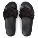 Klapki TOMMY JEANS Tjw Braided Slides EN0EN02975 BDS 3