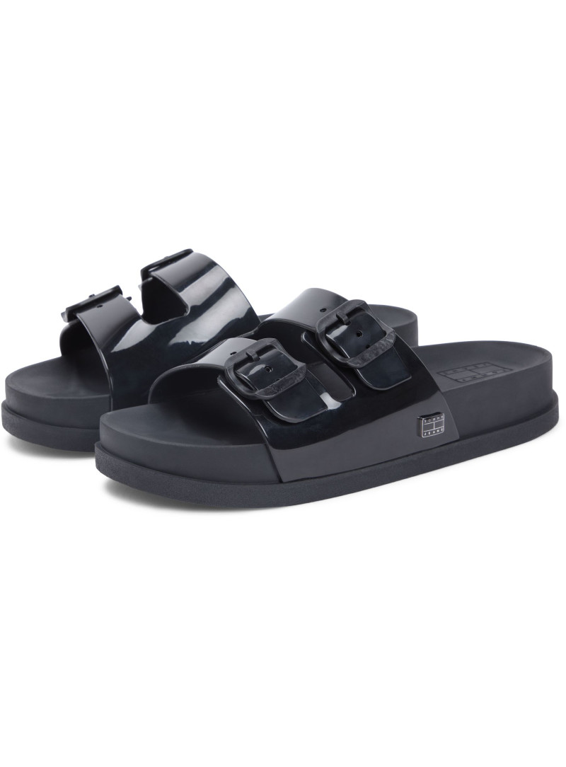 Klapki TOMMY JEANS Tjw Comfort Jelly Slides EN0EN02974 BDS
