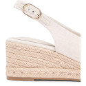 Espadryle TOMMY HILFIGER Mid Wedge Espad Slingback FW0FW09228 ACI 5