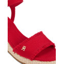 Espadryle TOMMY HILFIGER Mid Woven Wedge Espad Fringe FW0FW09470 XLG 5