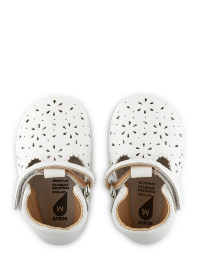 Skórzane Balerinki Kapcie...