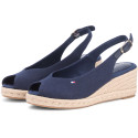 Espadryle TOMMY HILFIGER Mid Wedge Espad Slingback FW0FW09228 DW6 1