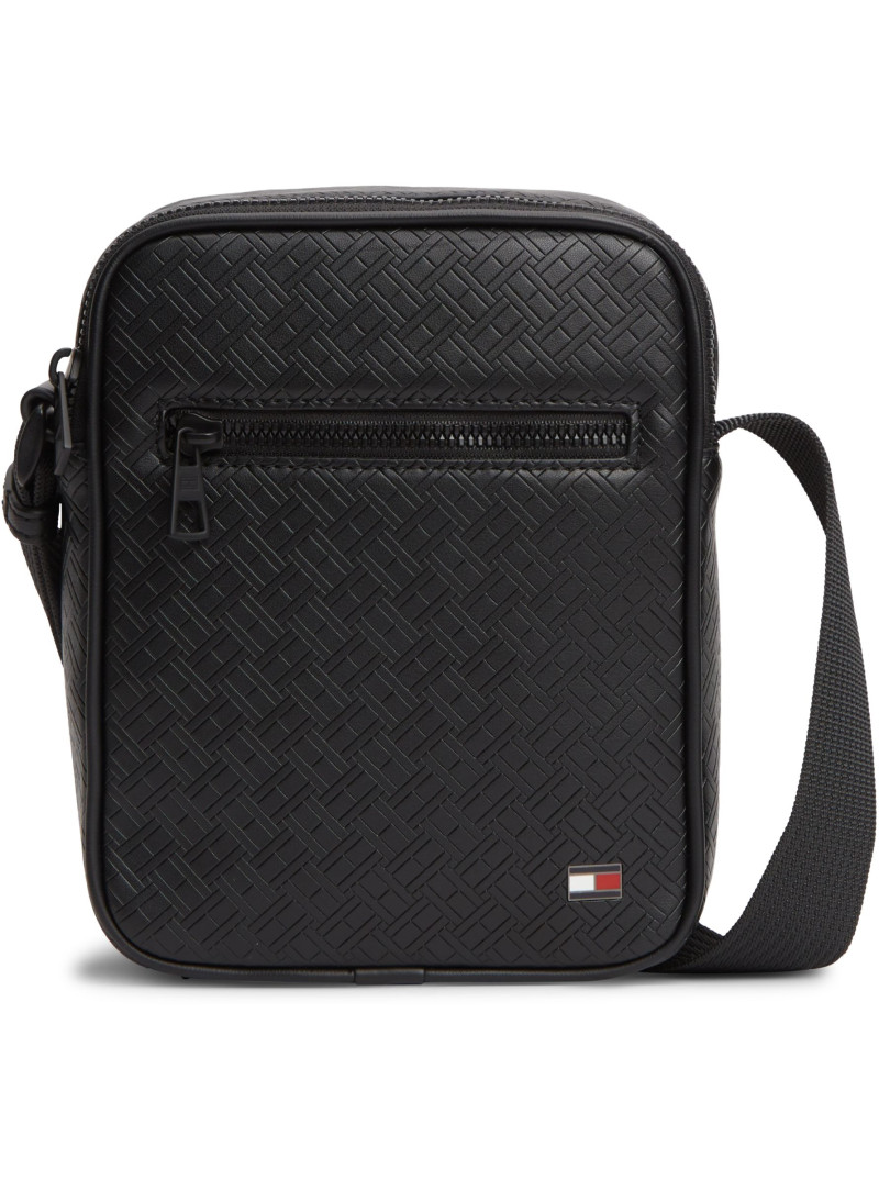 Torba Męska Saszetka TOMMY HILFIGER Th Embossed Flag Mini Reporter AM0AM14193 BDS