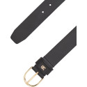 Damski Pasek TOMMY HILFIGER Essential TH Monogram Leather Belt AW0AW17757 BDS 2