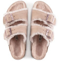 Ocieplane Klapki BIRKENSTOCK Arizona Shearling Suede Leather Women 1020389 3