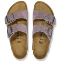 Klapki BIRKENSTOCK Arizona Suede Leather 1028345 Faded Purple 3