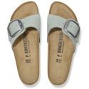 Klapki BIRKENSTOCK Madrid Big Buckle Nubuck Leather Women 1029293 Pure Sage 3