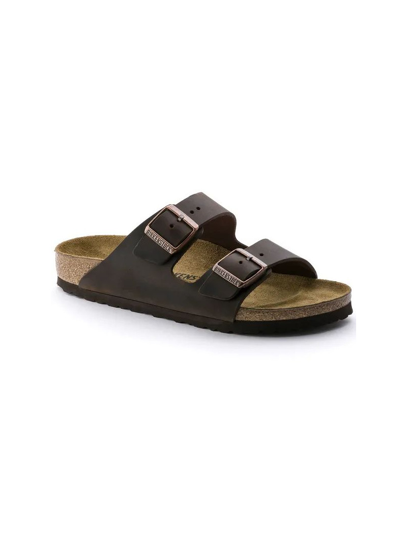 Klapki BIRKENSTOCK Arizona Oiled Leather Unisex 52531 HABANA