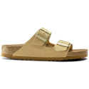 Klapki BIRKENSTOCK Arizona Vegan Birko-Flor Nubuck Unisex 1018988 Latte Cream 1