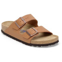 Klapki BIRKENSTOCK Arizona Soft Footbed Birko-Flor Unisex 1019119 BROWN 1