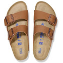 Klapki BIRKENSTOCK Arizona Soft Footbed Birko-Flor Unisex 1019119 BROWN 3