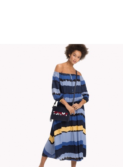 TOREBKA TOMMY HILFIGER ICONIC TOMMY CROSSOV AW0AW05505 901