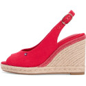 Espadryle Damskie TOMMY HILFIGER Flag High Wedge Espad Slingback FW0FW09343 XLG 6