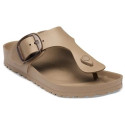 Japonki Klapki BIRKENSTOCK Gizeh Big Buckle EVA Gray Taupe 1033167 1