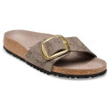 Klapki BIRKENSTOCK Madrid BB SYN Python Gray Taupe 1032991 2