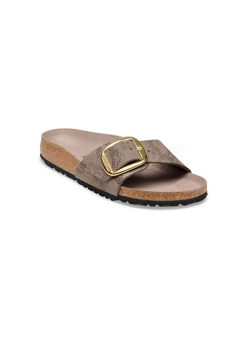 Klapki BIRKENSTOCK Madrid BB SYN Python Gray Taupe 1032991