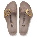 Klapki BIRKENSTOCK Madrid BB SYN Python Gray Taupe 1032991 3