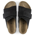 Klapki BIRKENSTOCK Kyoto LENB Desert Buck Black 1020433 3