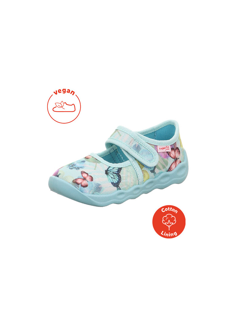 Oddychające Kapcie Motylki SUPERFIT Bubble 1-006272-7540