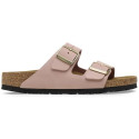Klapki BIRKENSTOCK Arizona Nubuck Leather Women Narrow 1026684 Pink 2