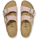Klapki BIRKENSTOCK Arizona Nubuck Leather Women Narrow 1026684 Pink 3
