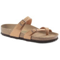 Klapki BIRKENSTOCK Mayari Vegan Birko-Flor Nubuck 1025007 Pecan 2