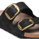 Klapki BIRKENSTOCK Arizona Big Buckle Python 1032881 Black 5