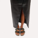 Klapki BIRKENSTOCK Arizona Big Buckle Python 1032881 Black 6