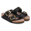 Klapki BIRKENSTOCK Arizona Big Buckle Python 1032881 Black 7