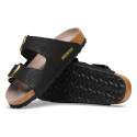 Klapki BIRKENSTOCK Arizona Big Buckle Python 1032881 Black 8