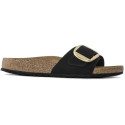Klapki BIRKENSTOCK Madrid Big Buckle Nubuck Leather 1023342 Black 2