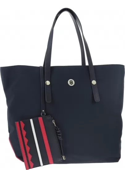 TOMMY HILFIGER City Tote Nylo AW0AW05451 901