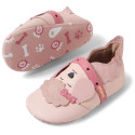 Skórzane Kapcie BOBUX Soft Sole Fifi Poodle Heavenly Pink 4