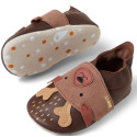 Skórzane Kapcie BOBUX Soft Sole Moose Toffee 5