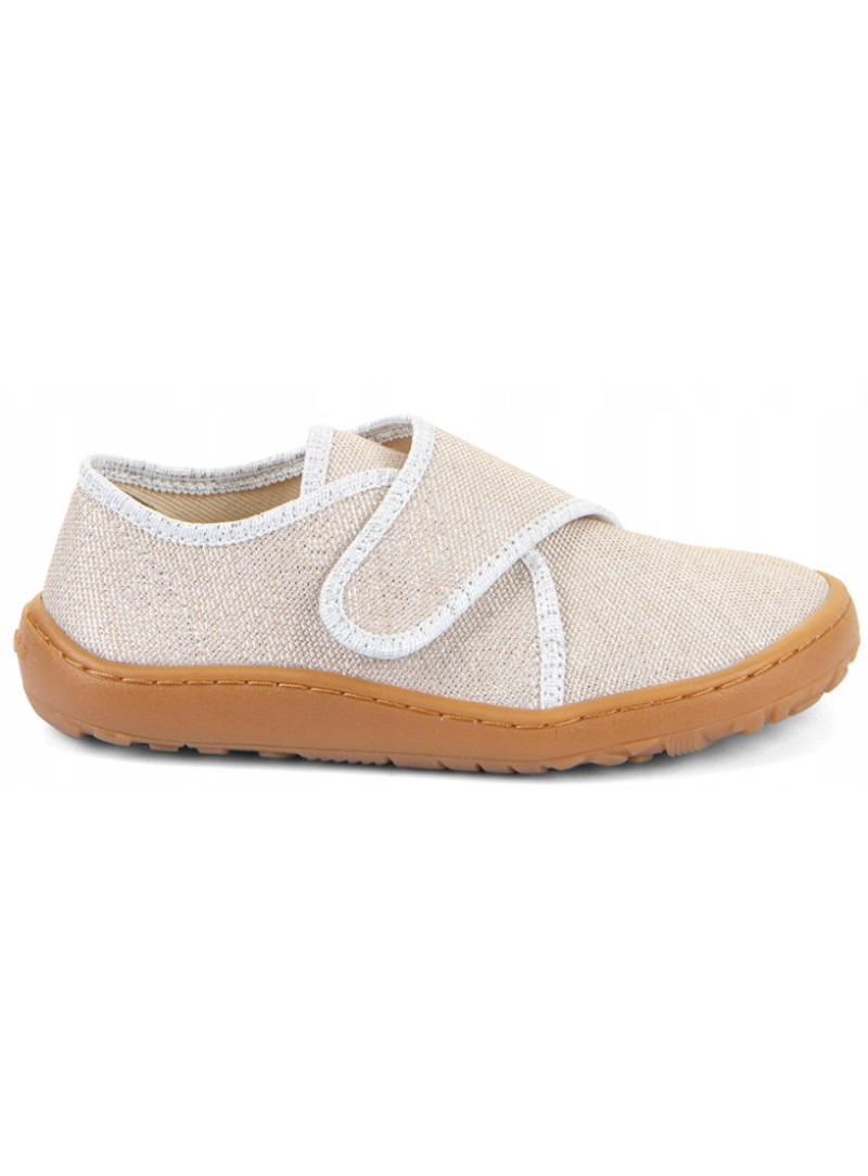 Kapcie Barefoot Złote FRODDO Children Slipper G1700438-3