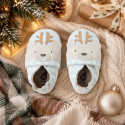 Skórzane Kapcie Jelonki BOBUX Soft Sole Cubby White-Seafoam 2