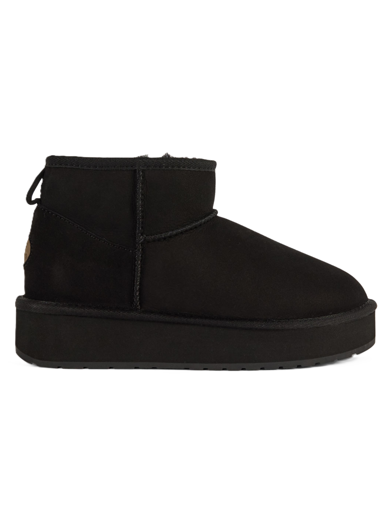 Botki Na Platformie EMU AUSTRALIA Stinger Micro Flatform 2.0 W13296 Black