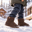 Botki Buty EMU AUSTRALIA Wallaby Mini K10103 Chocolate 2