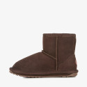 Brązowe Botki Buty EMU AUSTRALIA Wallaby Mini Teens T10103 Chocolate 5