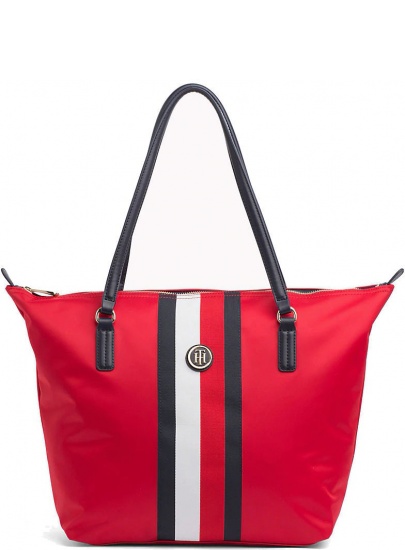 Shoulder TOMMY HILFIGER Poppy Tote Corp Stri | EN