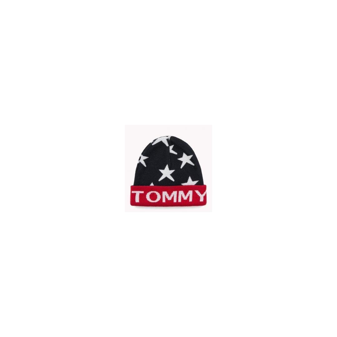 CZAPKA TOMMY HILFIGER TOMMY COLORBLOCK AU0AU00310 413