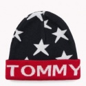 CZAPKA TOMMY HILFIGER TOMMY COLORBLOCK AU0AU00310 413