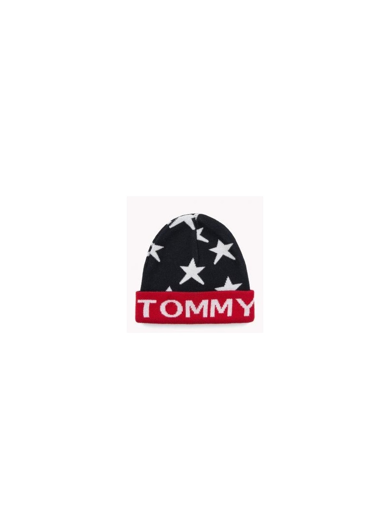 CZAPKA TOMMY HILFIGER TOMMY COLORBLOCK AU0AU00310 413
